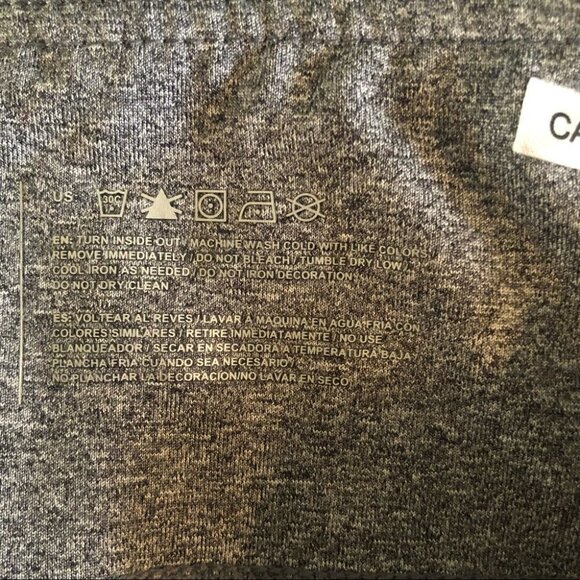 Head Leggings with  Sheer Mesh Trim Ladies Med - Picture 5 of 12